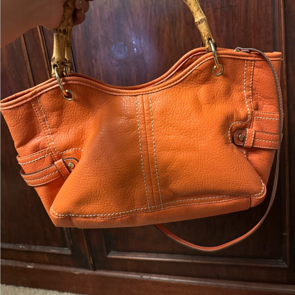 Relie bamboo handles handbag - Picture 4 of 7
